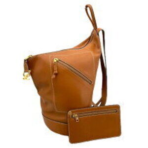 Loewe Anton Backpack Brown Leather Daypack